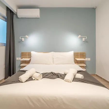 A Lovely 1Br Safe, Equipped Home With Wifi & Ac Stj092 아파트 Saint Julian's